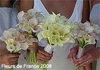 Bridal Party flowers fromFleaurs de France